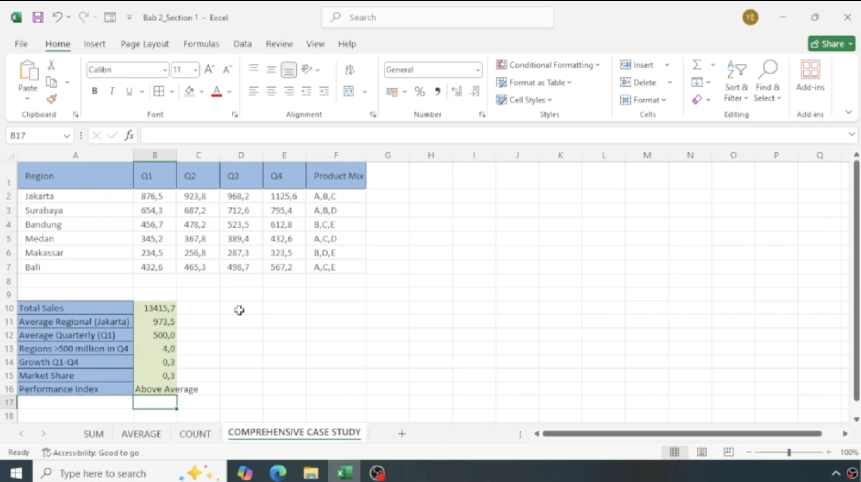 Screenshot materi kursus 8: Validasi Data